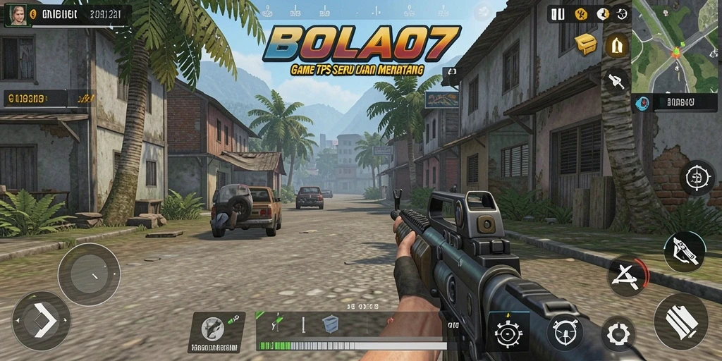 Screenshot gameplay seru di BOLA07, tunjukkan aksi penuh adrenalin.
