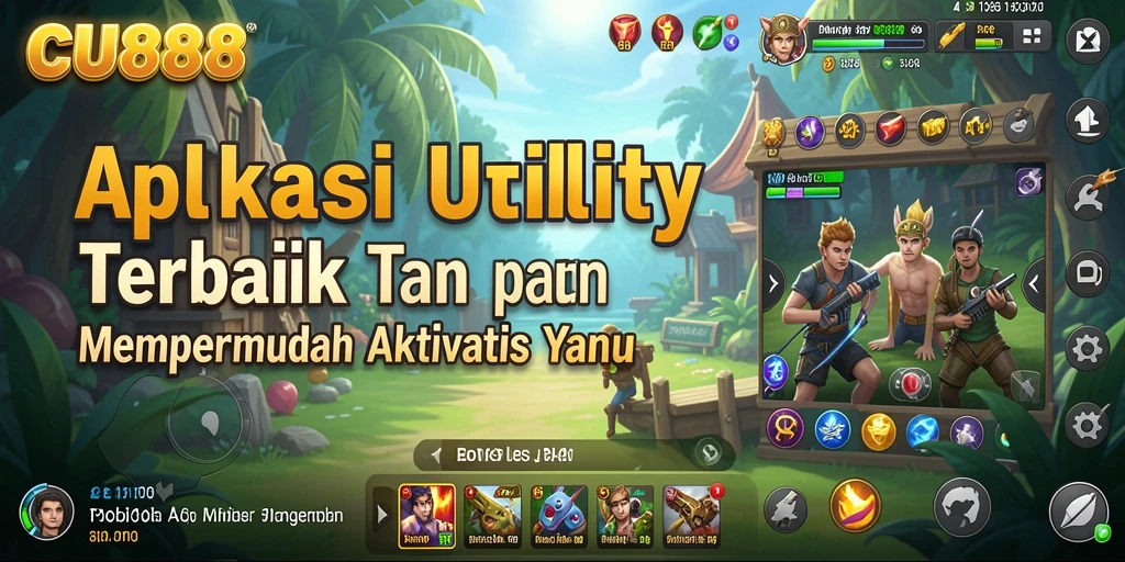 Tampilan utama CU888 yang memudahkan navigasi pengelolaan aktivitas.