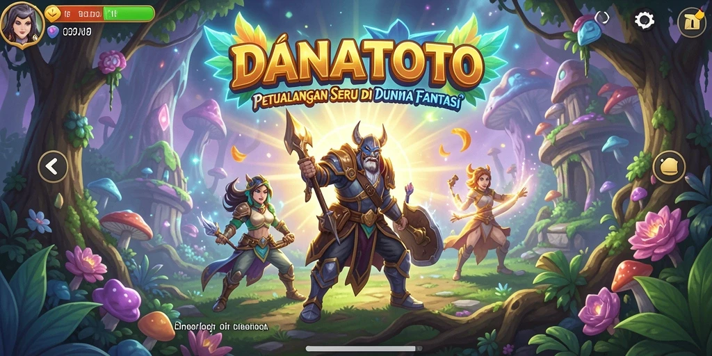 Tampilan gameplay <strong>DANATOTO</strong> yang penuh aksi dan petualangan mendebarkan.