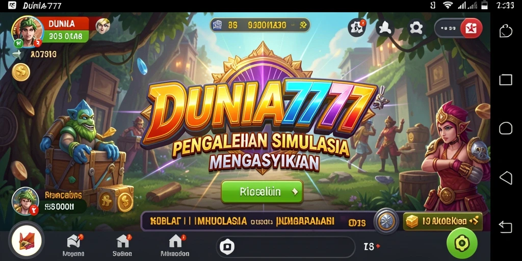 Tampilan gameplay menarik dari DUNIA777 yang penuh aksi.