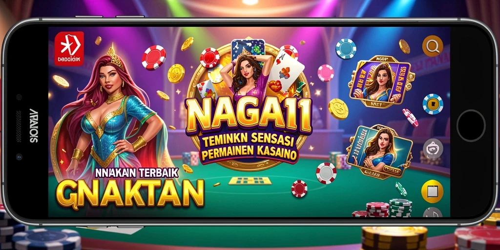 Tampilan seru gameplay NAGA11 dalam permainan kasino.