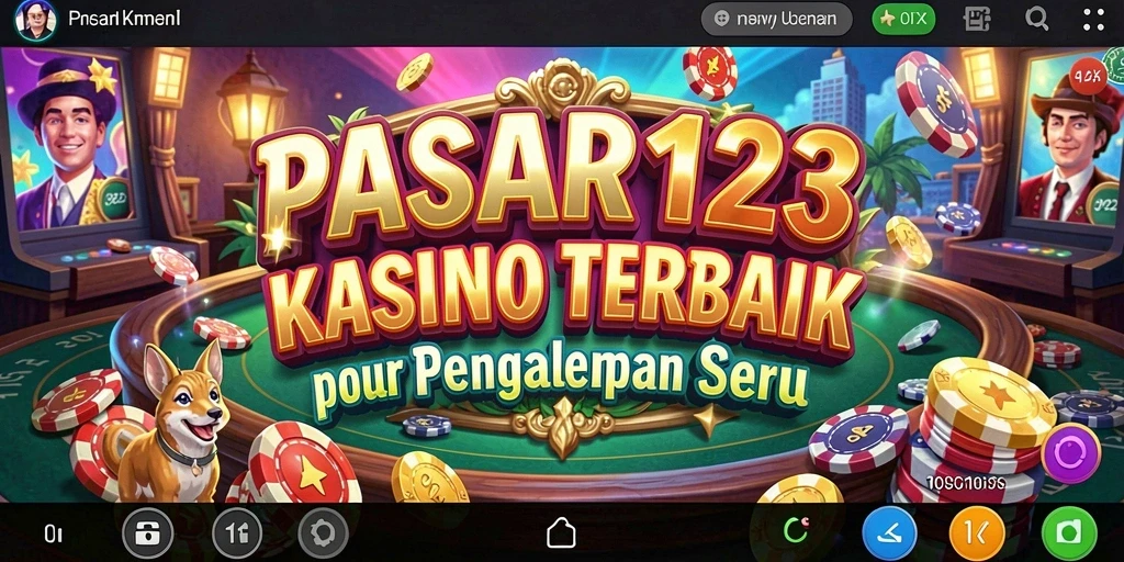 Tampilan menarik gameplay PASAR123 dalam dunia Kasino.