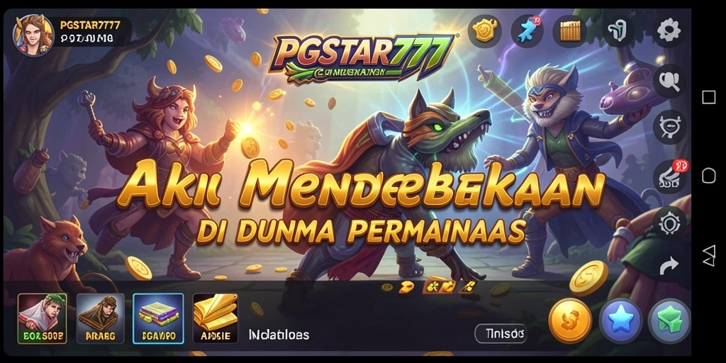 Tampilan gameplay PGSTAR777 yang penuh aksi dan tantangan.