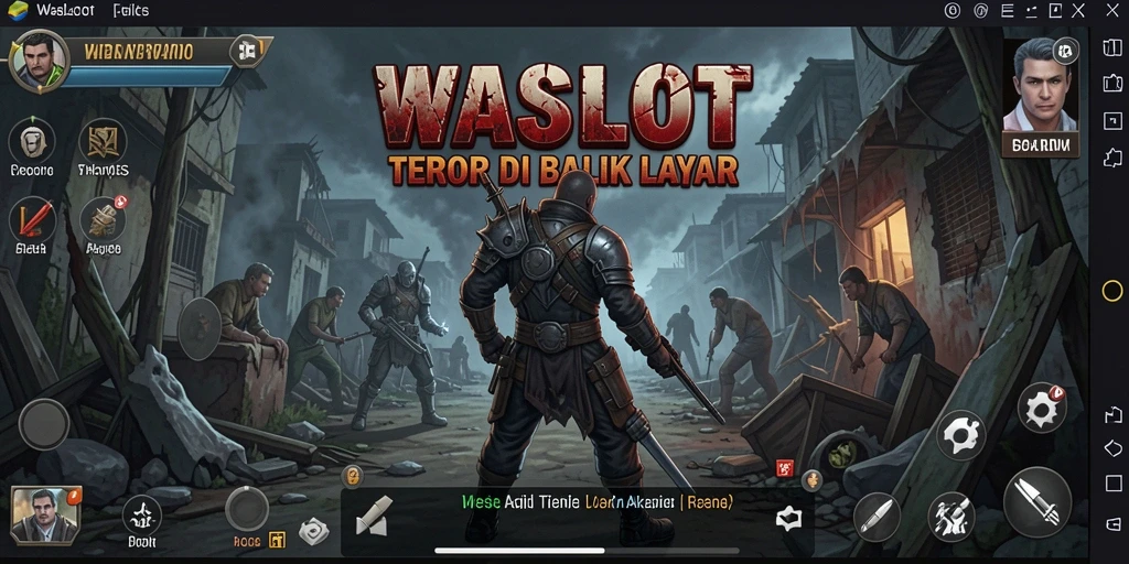 Screenshot dari gameplay mencekam WASLOT yang penuh ketegangan.